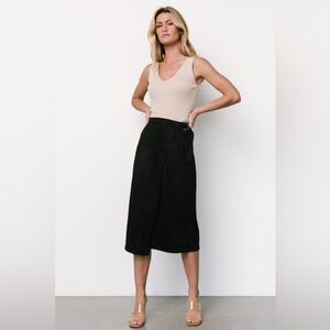 Baltic Born faux wrap skirt